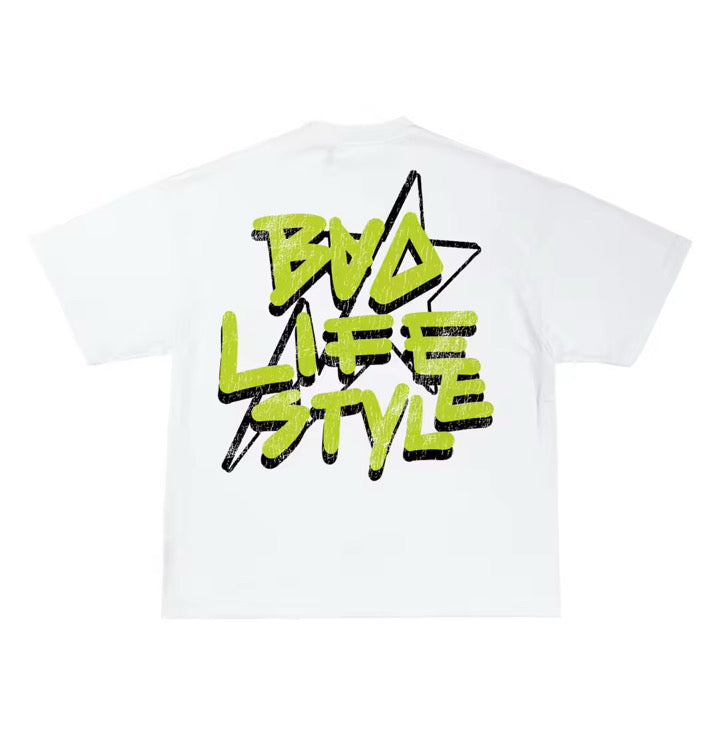 No resentment Oversized White Tee